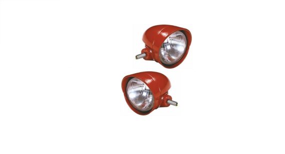 Fanali anteriori a 2 luci per trattori FIAT-OM DX - SX illuminazione anteriore