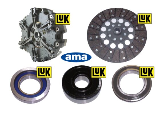 Kit frizione LUK628105310 per trattore fiat new holland con disco + 3 cuscinetti
