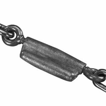 CATENA IMBRIGLIAMENTO STABILIZZATORE 1+1 MAGLIE ADATTABILE TRATTORE FIAT M16x2 mm