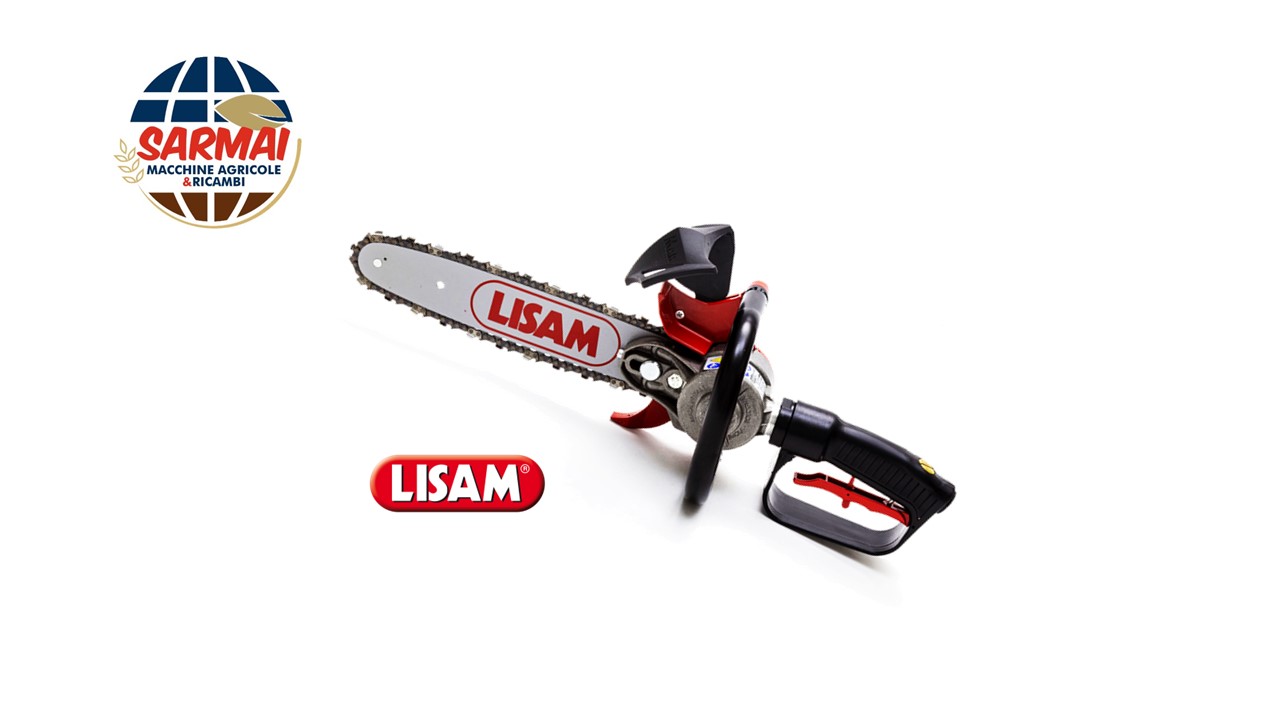 Seghetto potatura pneumatico Lisam SKY-MAN 10" CON BARRA A CATENA A PUNTA